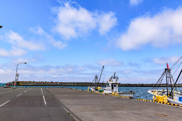 宗谷の小さな漁港　富磯漁港
