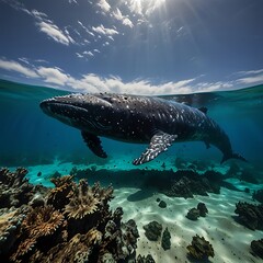 Fototapeta premium great white shark