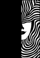 silhouette of a woman