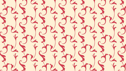 TEXTILE / WALL VECTOR PATTERN COLOURED