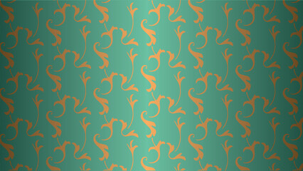 TEXTILE / WALL VECTOR PATTERN COLOURED