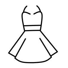 Clothing line vector