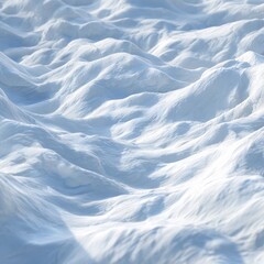Winter snowdrift texture