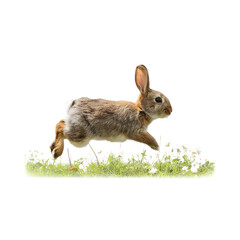 Fototapeta premium Cute woodland animals in realistic style