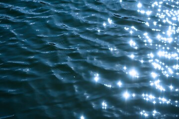 Closeup of ocean water