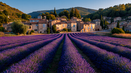 Lavender Field Village