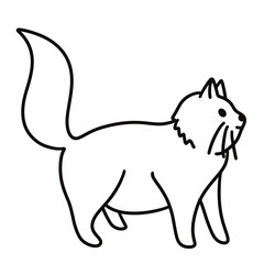 cute cat vector illustration