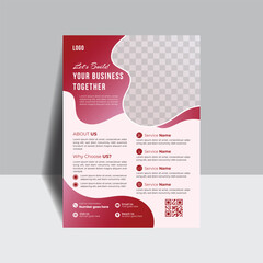 Modern Organic Corporate Flyer Design Template