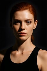 portrait of a young woman