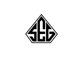 SEG Custom Monogram Logo Design.
