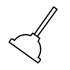 cleaning tool vector icon