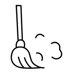 cleaning tool vector icon