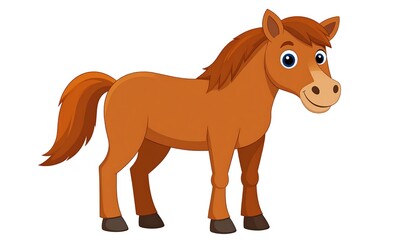 Cute cartoon horse (1)