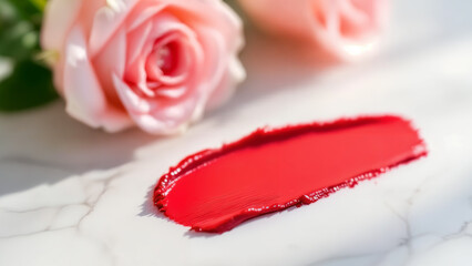 Velvet petals and vibrant hues: A study of color and texture in beauty aesthetics