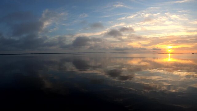 Sunset by Lake Monroe Florida 