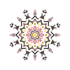 abstract floral ornament
