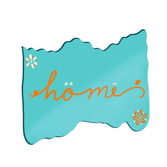 Home word decoration 