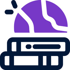 geography duotone icon. Sleek and modern vector icon for websites, mobile apps, marketing materials, and corporate design. Fully scalable and ready to use.