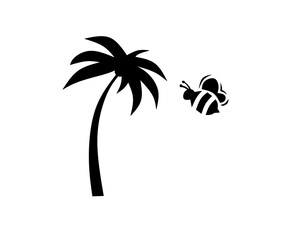 palm tree silhouette