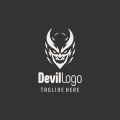Chic Black White Devil Iconography
