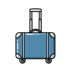 suitcase, travel, bag, luggage, baggage, case, object, trip, handle, journey, tourism, business, red, briefcase, vacation, holiday, isolated, voyage, icon, trolley, handbag, wheel, leisure, summer, 
