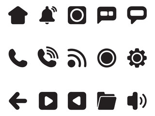 Modern Electronic Device Flat Icon Set – Vol.2 | Digital Tech Collection