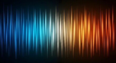 Dynamic Vertical Light Trails: Glowing Abstract Background with Color Gradient