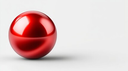 Joyful christmas festival party decorating with a minimal red ornament in a modern setting