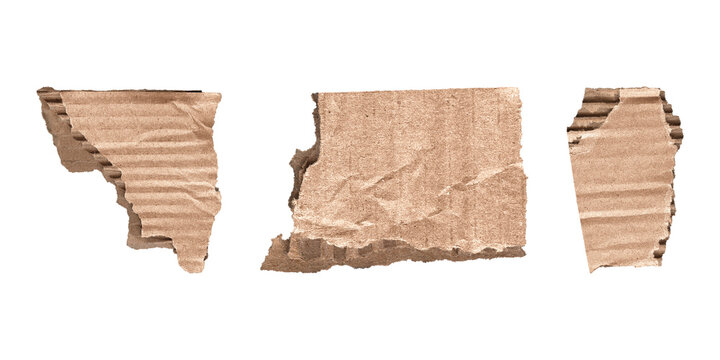 cardboard cutout snippets collection for versatile design, transparent png
