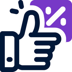 best deals duotone icon. Sleek and modern vector icon for websites, mobile apps, marketing materials, and corporate design. Fully scalable and ready to use.