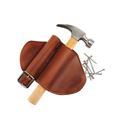 hammer and gloves