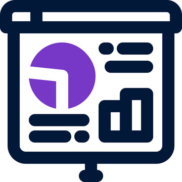 data visualization duotone icon. Sleek and modern vector icon for websites, mobile apps, marketing materials, and corporate design. Fully scalable and ready to use.