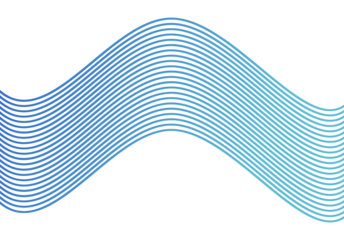 Gradient Wavy Line Abstract Background Design, Colored Curved Wave Pattern for Modern Decoration