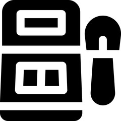 Fototapeta premium highlighter glyph icon. Strong and solid vector icon for websites, mobile interfaces, presentations, and visual branding. High quality and easy to edit.