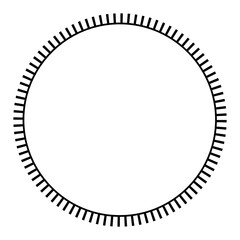 Minimalist Circle Fram