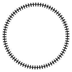 Minimalist Circle Fram