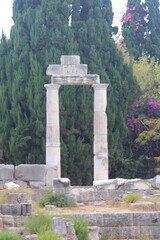 ruins of the ancient Agora, Kos Island, Greece
