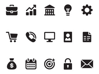 Corporate & Productivity Flat Icons Collection – Vol.2