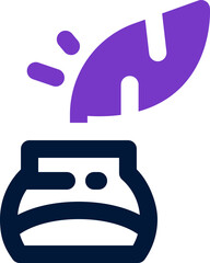 ink duotone icon. Sleek and modern vector icon for websites, mobile apps, marketing materials, and corporate design. Fully scalable and ready to use.