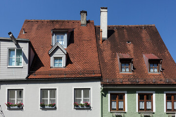 Roof in Landsberg am lech, germany