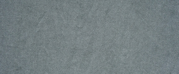 Gray cotton fabric texture background, Wrinkle surface textile, wallpaper, banner