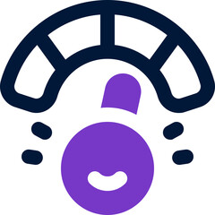 performance duotone icon. Sleek and modern vector icon for websites, mobile apps, marketing materials, and corporate design. Fully scalable and ready to use.