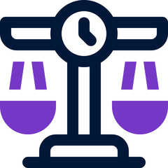 balance duotone icon. Sleek and modern vector icon for websites, mobile apps, marketing materials, and corporate design. Fully scalable and ready to use.