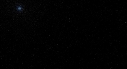 Starry Canvas:  Distant Galaxies in a Deep, Black Void of Space