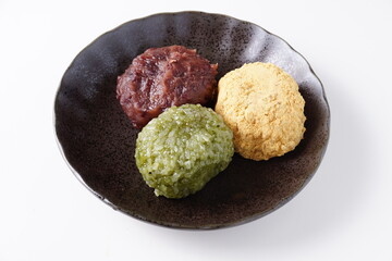 三色おはぎ