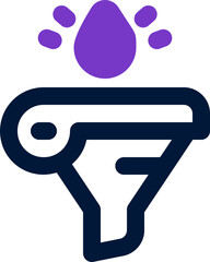 Obraz premium cone duotone icon. Sleek and modern vector icon for websites, mobile apps, marketing materials, and corporate design. Fully scalable and ready to use.