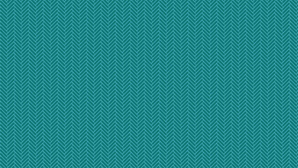 Obraz premium Stylish teal herringbone background featuring geometric line pattern, ideal for web, print, wallpaper, branding, packaging, and contemporary creative design projects