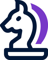 strategy duotone icon. Sleek and modern vector icon for websites, mobile apps, marketing materials, and corporate design. Fully scalable and ready to use.