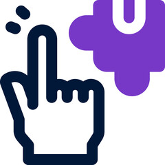 puzzle duotone icon. Sleek and modern vector icon for websites, mobile apps, marketing materials, and corporate design. Fully scalable and ready to use.