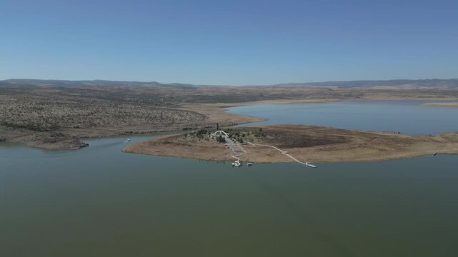 Aerea del Cristo Roto en San Jose de Gracia Aguascalientes